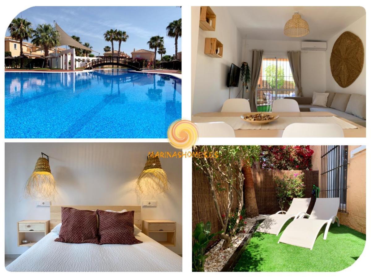Marinas Sol - Tu Hogar Con Jardin Privado! Appartement Vera Buitenkant foto